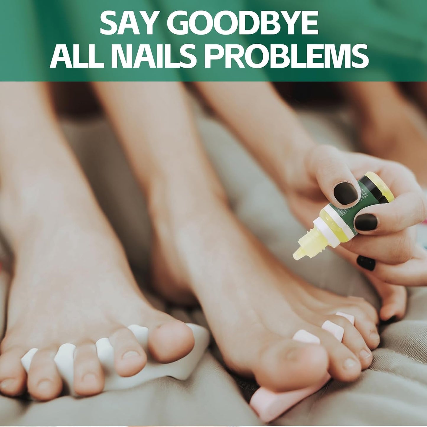 Apooliy Toenail Fungus Treatment，Nail Remedy Care for Damaged Nails and Appearance of Discolored，Nail Strengthener