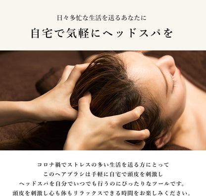 Snow Fox Premium FOX Cassa Hair Brush (Official), Famous Hair Makeup Artists, Scalp Massage, Head Spa, Hair Care, Men's, Women's, Gift (Wood)