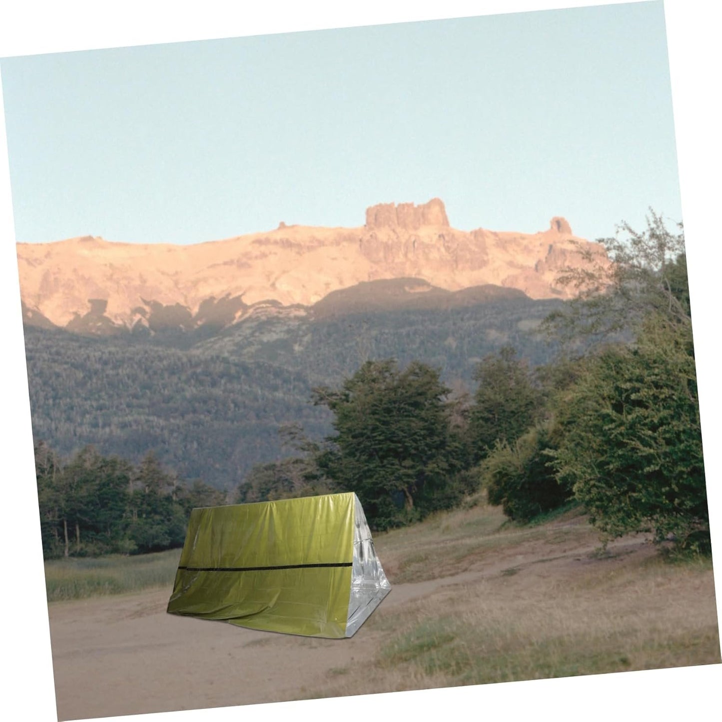 WHAMVOX Thermal Insulation Emergency Tent Pop up Camping Shelter Emergency Bag Survival Blanket Insulated Sheet