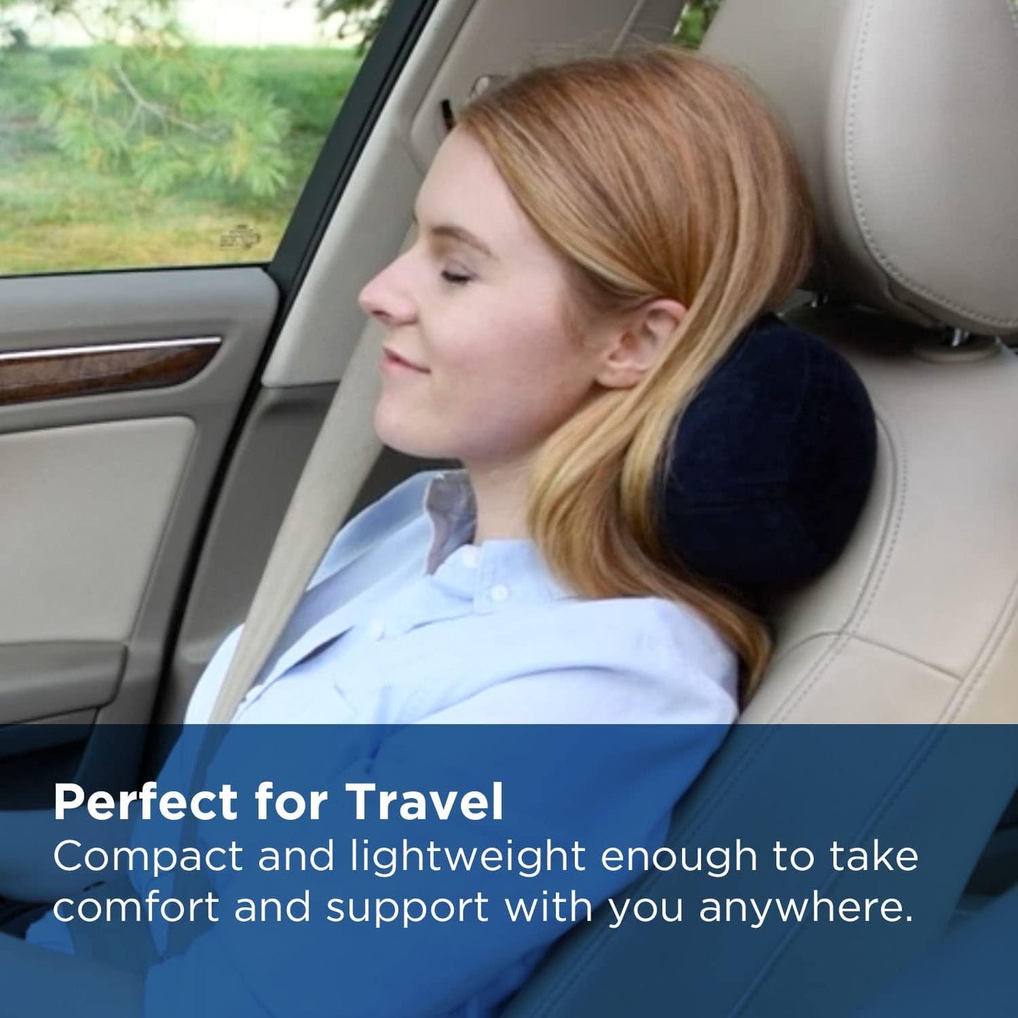 Tempur-Pedic - 15395115 All-Purpose Pillow, Navy, Standard