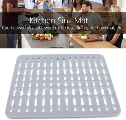 Sunicon Silicone Sink Mat, Multifunctional Nonslip Heat Insulating Sink Protectors for Kitchen Sink Multiple Usage Easy Clean eco friendlys