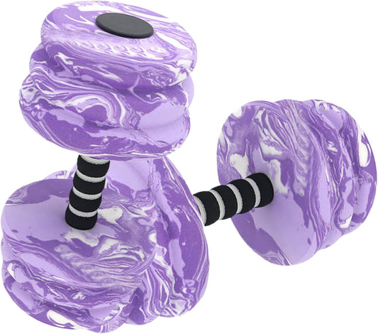 Dumbbell Set, Aquatic Fitness Floating Pool Weights, Waterproof Foam EVA Equipment, Lightweight Water Exercise Gear for Swimming and Aquatic Workouts