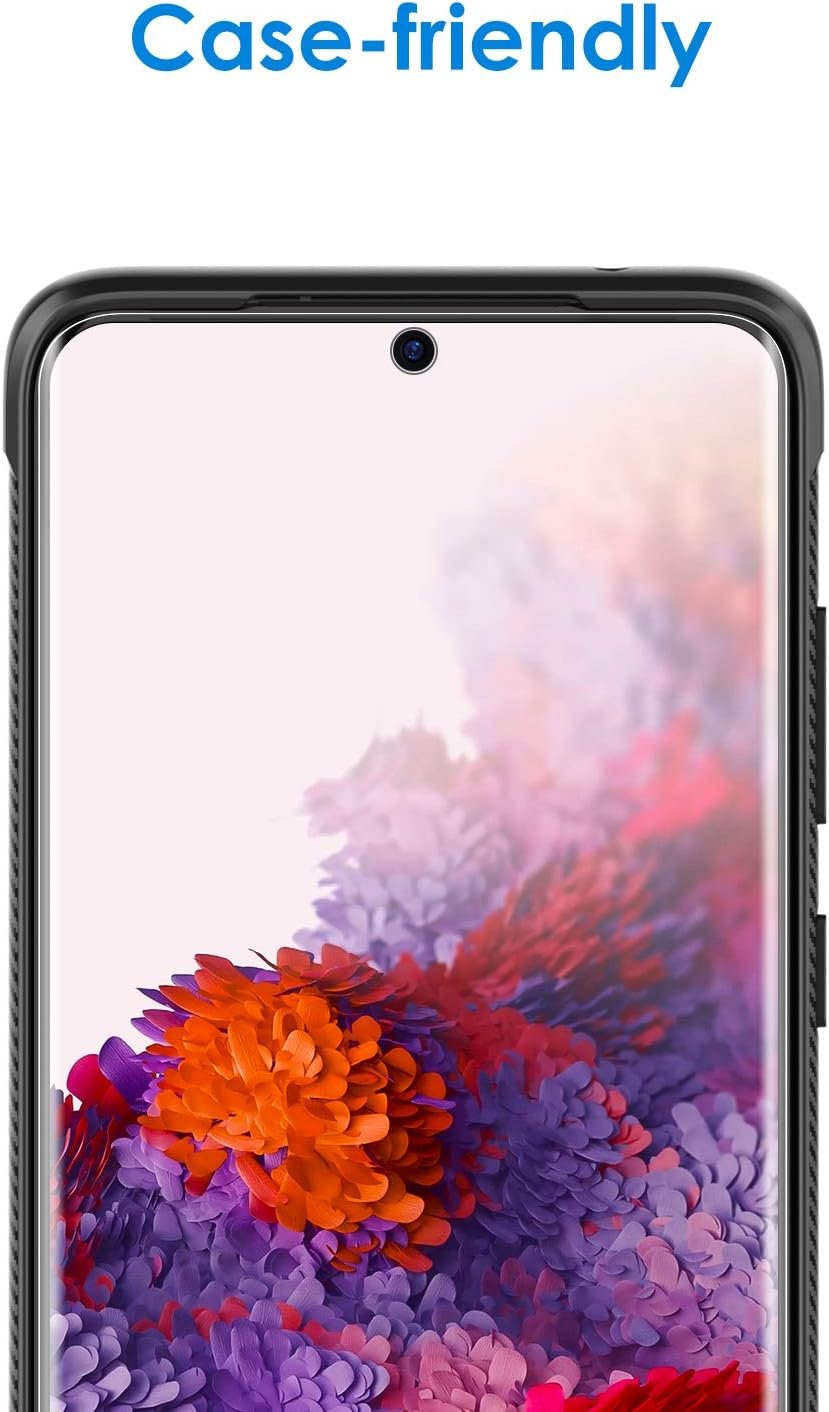 JETech Screen Protector for Samsung Galaxy S20 6.2-Inch, HD Clarity, Flexible TPU Film, 2-Pack