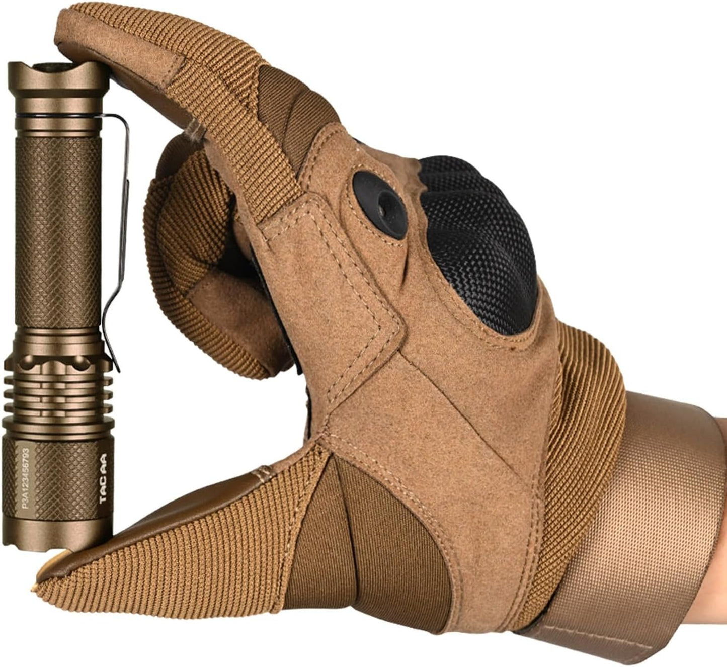 ACEBEAM TAC AA Tactical EDC Flashlight, 750 High Lumens Flashlight Rechargeable, 200 Meters Long Throw Pocket LED Flashlight, Super Bright Small Mini Flashlight, 519A-V1 LED 90+ High CRI Flash Light
