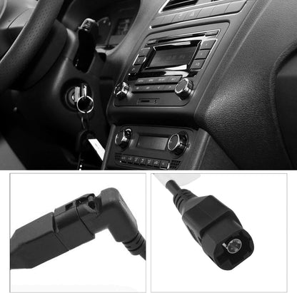 ECSiNG 2 Pieces USB Car Radio Cable Adapter Cable 4 Pin Compatible with Golf 5/6/7 Compatible with Jetta 5/6/B6/B7/B8 Compatible with VW RCD 510/RNS RCD 300