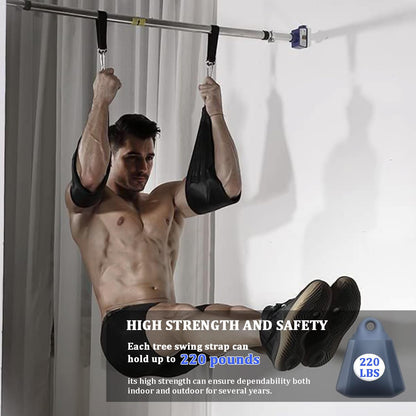 Favuit Fitness Hanging Straps, Cable Pulley Straps Weight Pulley System Gym Equipment for Workout Attachment DIY Home Gym Camping Accessories