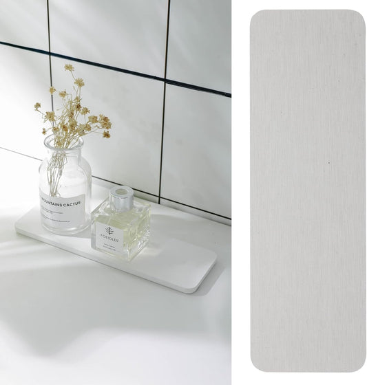 NiuYichee 2 PCS Water Absorbent Diatomite Coasters, Diatomaceous Earth Soap Dish, Water Absorbing Stone in The Modern Home Kitchen and Bathroom