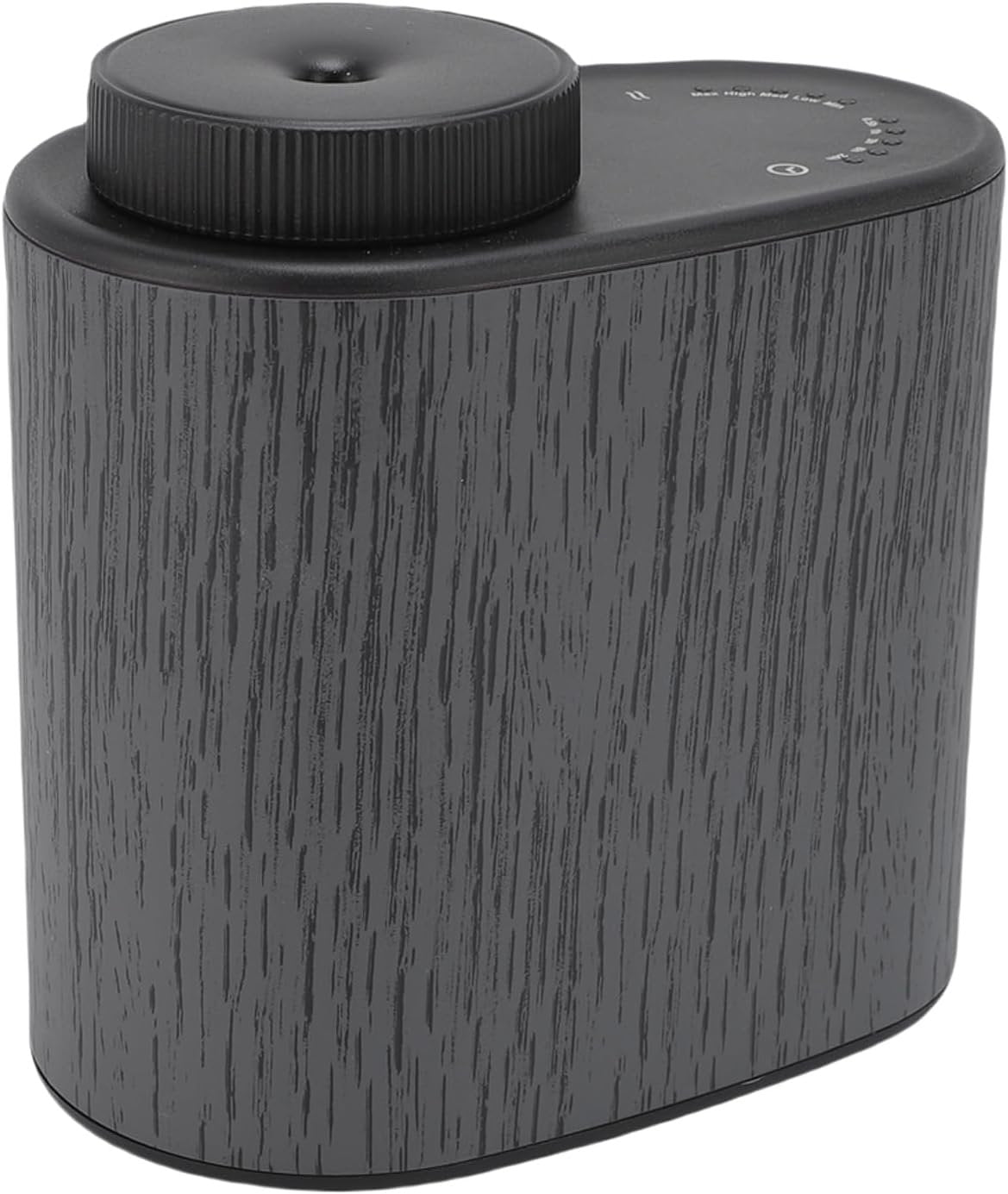 Waterless Essential Oil Diffuser, 60ML Mini Scent Air Machine Aromatherapy Diffuser with Smart App Control & Timer, Waterless Diffuser for Essential Oil, for Car Room Studio (Black)