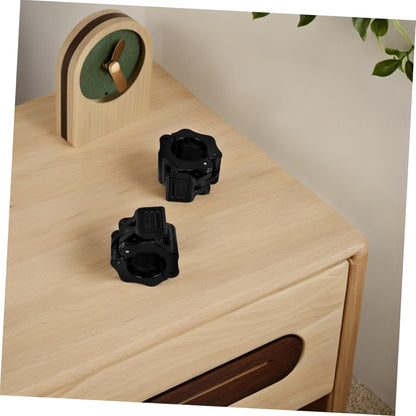 Zerodeko Secure Gym Equipment 25mm Barbell Collars Adjustable Clips for Dumbbell Spring Clamps