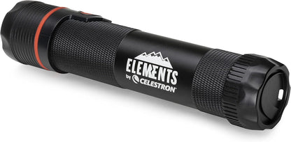 Celestron – Elements ThermoTorch 3 Astro Red – Lithium-Ion Battery Red LED Flashlight – 3-in-1 Tactical Flashlight – Ergonomic Hand Warmer and USB Power Bank – Rechargeable Flashlight