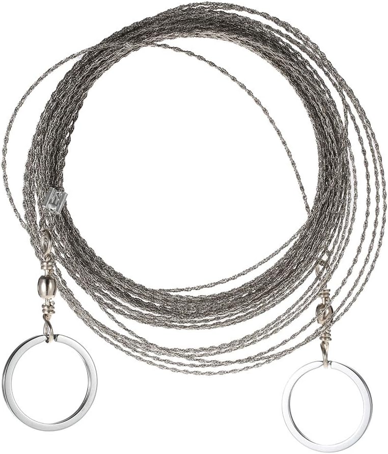 Wire Saw Camping Hiking Survival Saw Outdoor Survival Tool Kit Survival Gear Portable Rescue Saw 10m IYKY