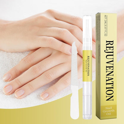 Nail Growth Oil, Nail Strengthener, 0.47 x 4.92 in Professional Cuticle Care, Fast Nail Growing, Deep Hydration, for Healthy, Strong, Faster Nail Growth, Daily Nail Care