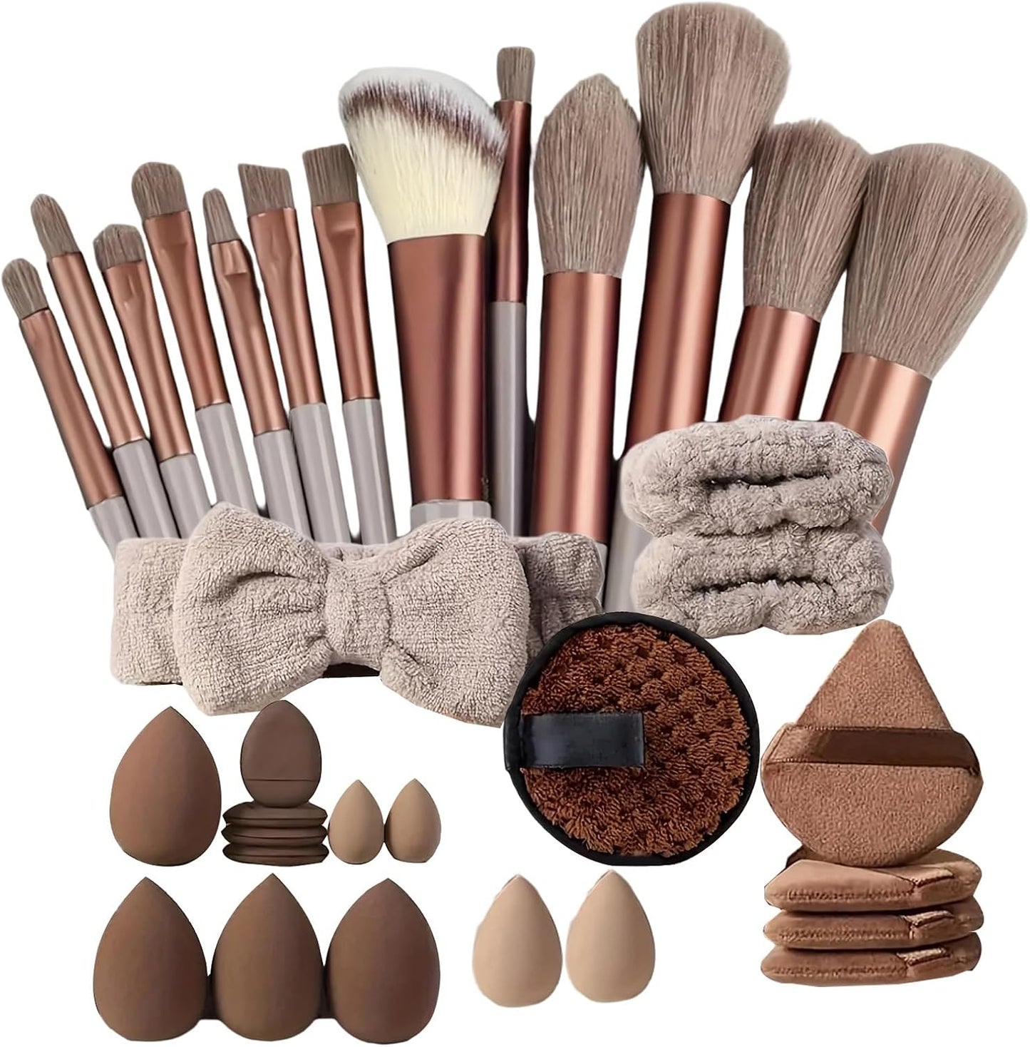Makeup Tools, kit di makeup, kit di cosmetici, strumenti professionali di bellezza, accessori da viaggio, portatile compatto, versatile, ideale per donne e ragazze, cosmetici