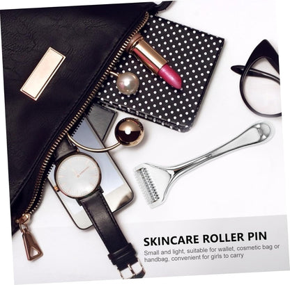 Generico 1Pc Detergente Per La Cura Della Pelle Del Viso Walker Dispositivo Di Bellezza Rimozione Delle Rughe Cura Della Pelle Massaggiatore Perno In Lega Di Zinco Argento