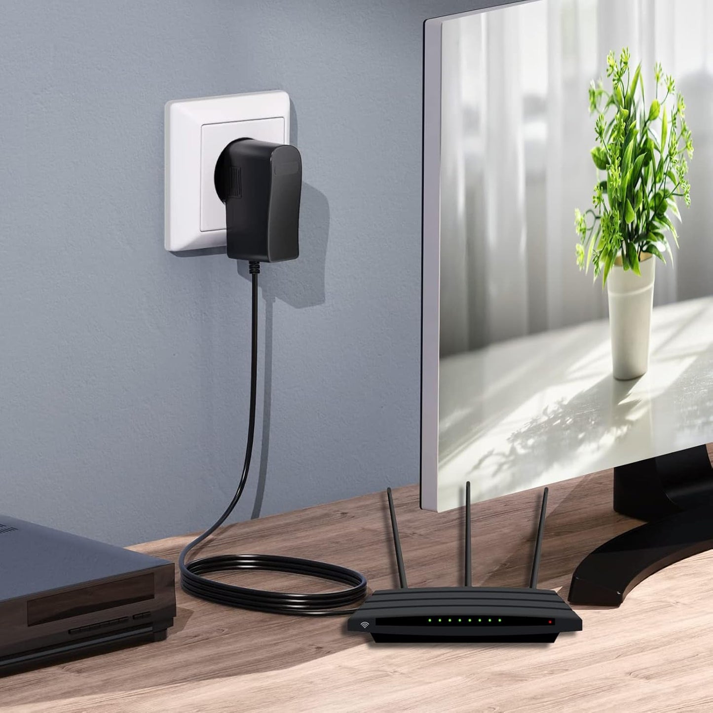 Universal AC/DC Adapter: 12V 3A 36W Power Supply Power Supply Transformer with 9 Plug Adapters, Power Driver Adapters, Home Electronics Converters and LED Strips