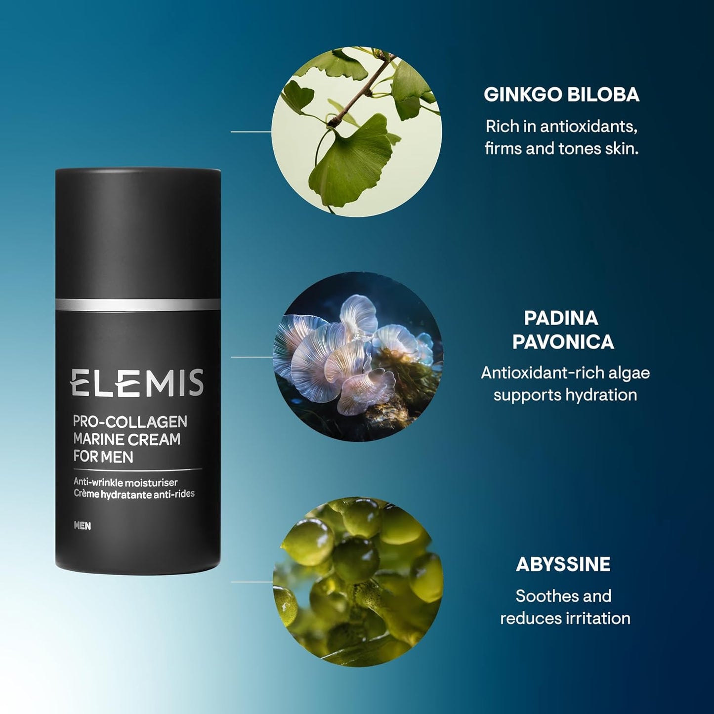 Elemis Pro-Collagen Marine Cream For Men, 30ml