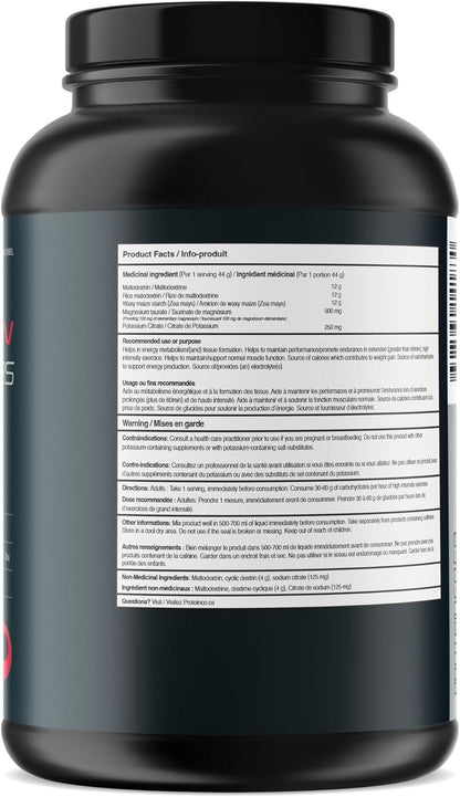 ProteinCo | ActivCarbs | Advanced Carbohydrates & Electrolytes Powder Formula | Cyclic Dextrin | Muscle Recovery | Energy - Performance - Recovery - Hydration | Plain | 2 kg