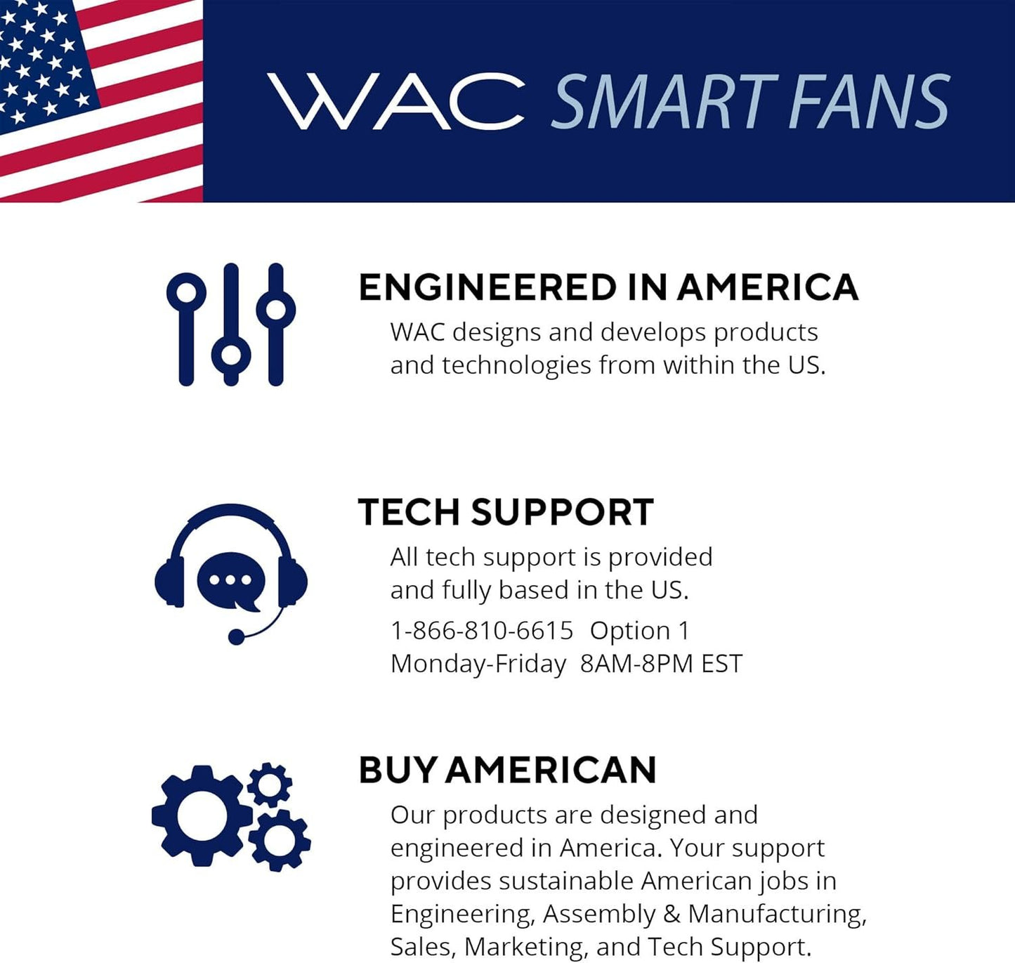 WAC Lighting Malibu Indoor and Outdoor 3-Blade Smart Home Ceiling Fan 70in Matte Black Dark Walnut with Remote Control works with Alexa and iOS or Android App