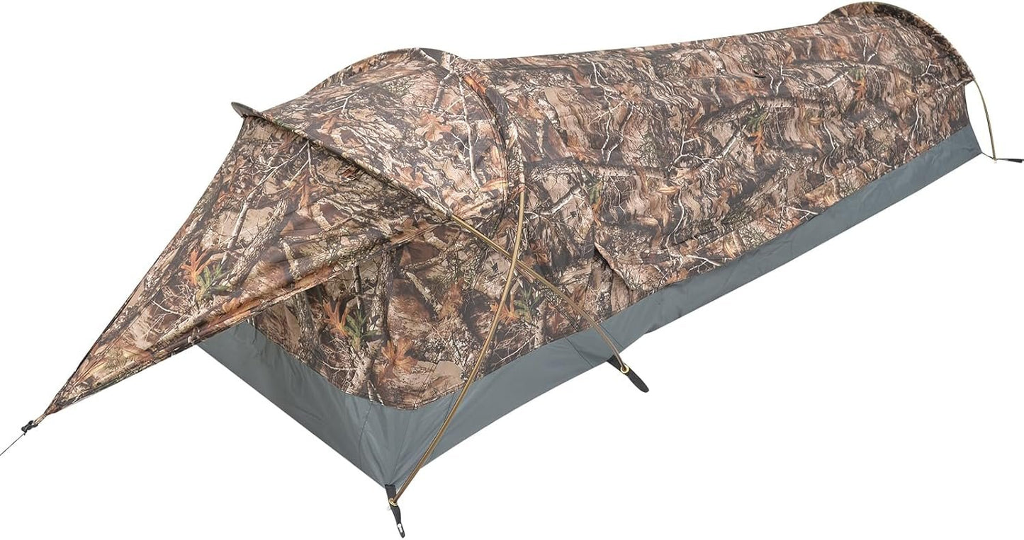 GEERTOP Ultralight Backpacking Tent 1 Person Waterproof Camping Bivy Single Man Tent for Hiking Motocycle Camp Outdoor Travel