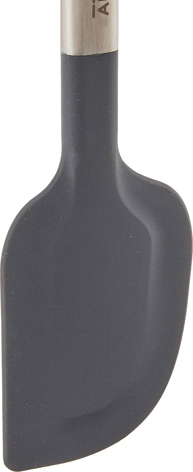 All-Clad Specialty Silicone Kitchen Gadgets Spatula Kitchen Tools, Kitchen Hacks Silver, Stainless Steel and Black
