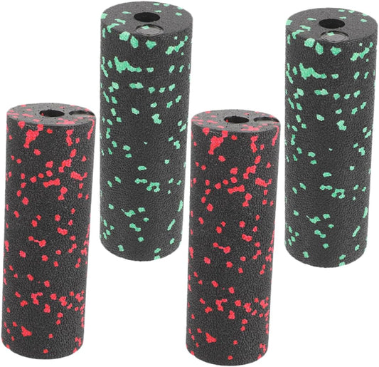 TOYANDONA 4 Pezzi Mini Colonna Yoga Colonna a Rulli Massaggiante in Sughero Del Corpo Per Massaggio Muscolare Massaggio a Colonna Di Yoga Creativo Epp