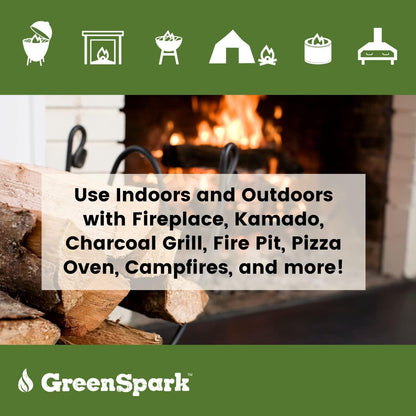 Natural All Weather Fire Starters 70 Pcs, Smoker, BBQ, Fireplace, Wooden and Pellet Stove, Fire Pit, Long Burn Firestarter, Waterproof, Pizza Oven, Grill, Charcoal Starter