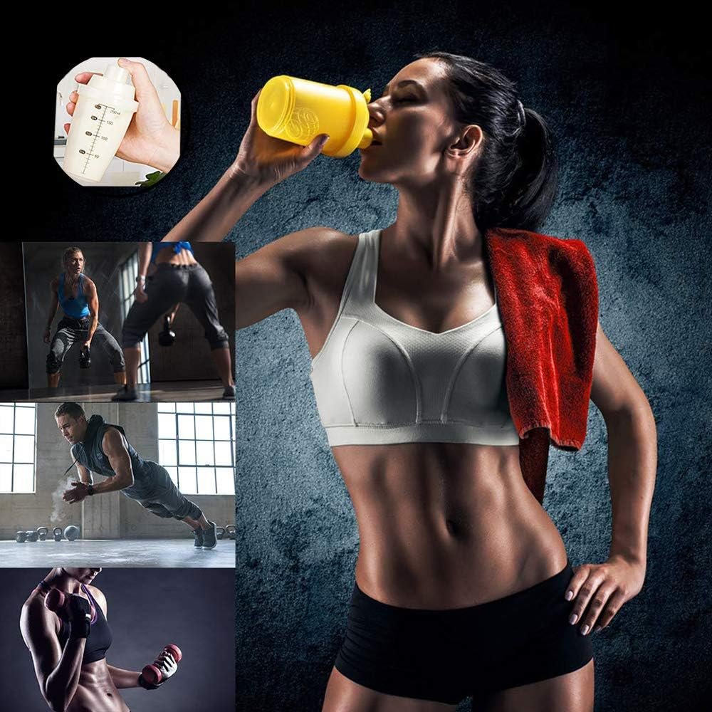 Qtopun Stainless Steel Wire Ball Shaker Set of 9, Milkshake Protein Blender, Whisky Stirrer, Juice Mixer, Drinking Cup Shaker Bottle