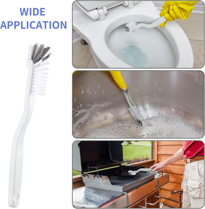 10 Pieces Cleaning Brush Small Scrub Brush, Window Door Sliding Track for Cleaning Sink Scrub, Bathroom Kitchen Edge Corner Grout, Sliding Door or Window