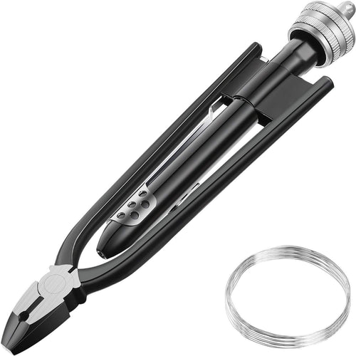 6 Inch Safety Wire Pliers, Wire Twisting Tool Lock Wire Pliers, Twister Tool for Aircraft Auto Industry