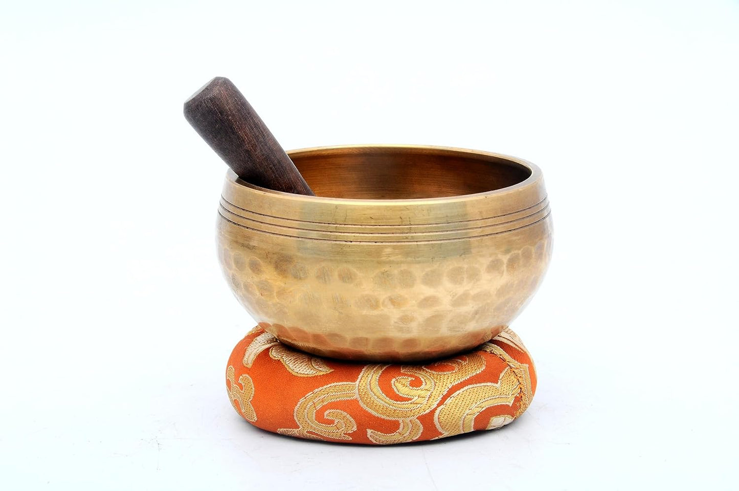 Handmade Singing bowl-Tibetan Singing bowl set-Singing bowl, Mallet and Cushion-Chakra Balance, Meditation and peace-Handmade in nepal