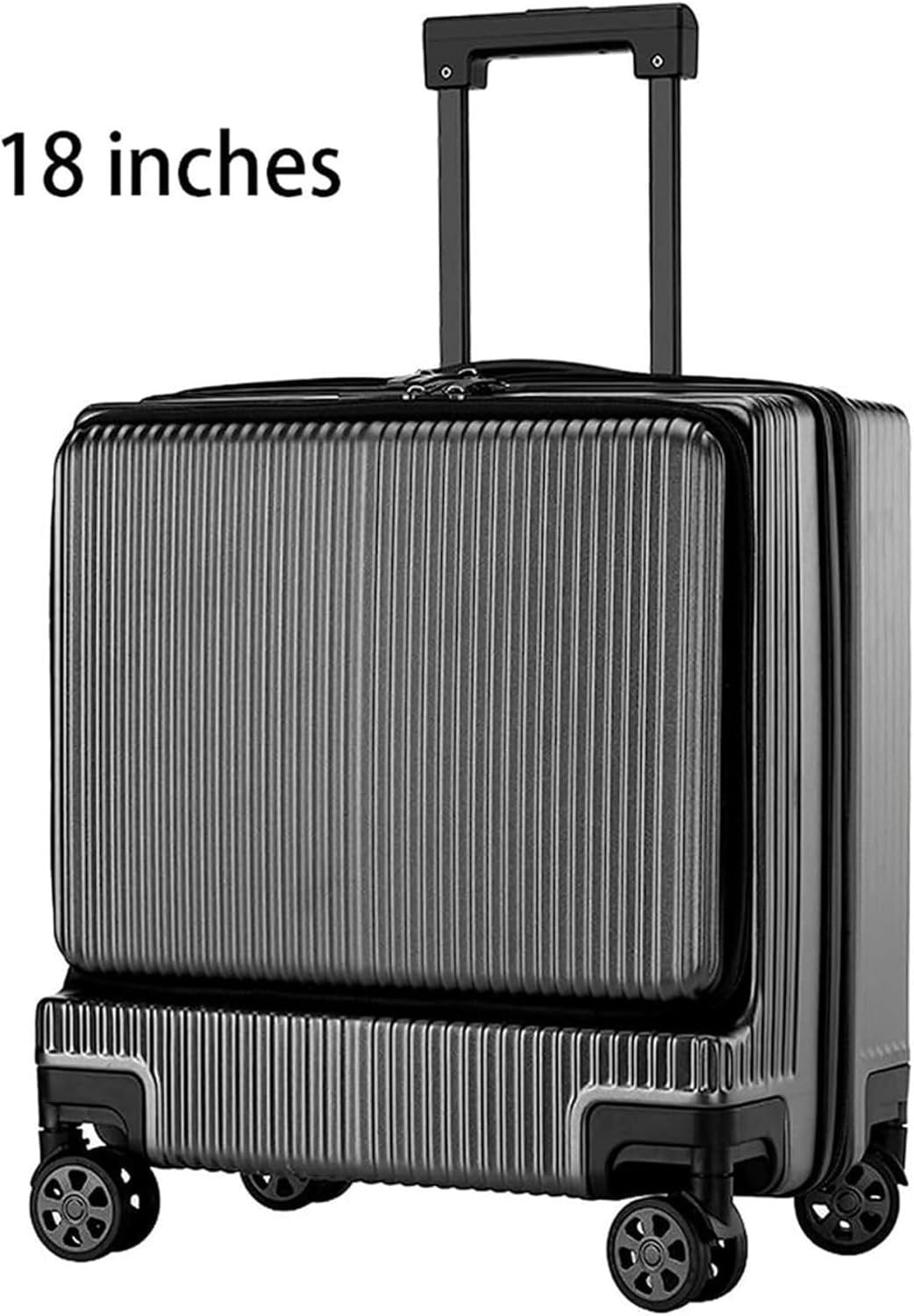 QWAXTRIW Qwaxtriw Suitcase Holes with Wheels for Opening Carry Luggage Security Combination Lock Board Suitcase Adjustable Pull Luggage Durable
