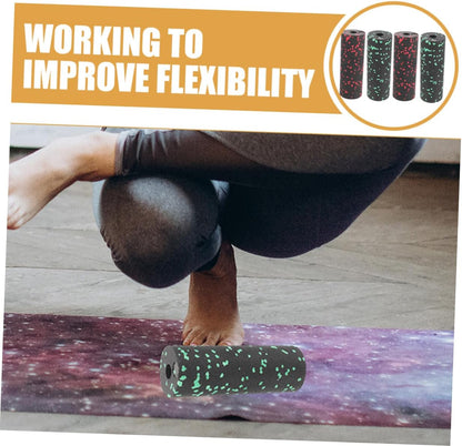 Toyvian 4 Pezzi Mini Colonna Yoga Massaggiante in Sughero Colonna a Rulli Del Corpo Per Massaggio Muscolare Massaggio a Accessori Yoga Per L'esercizio Epp