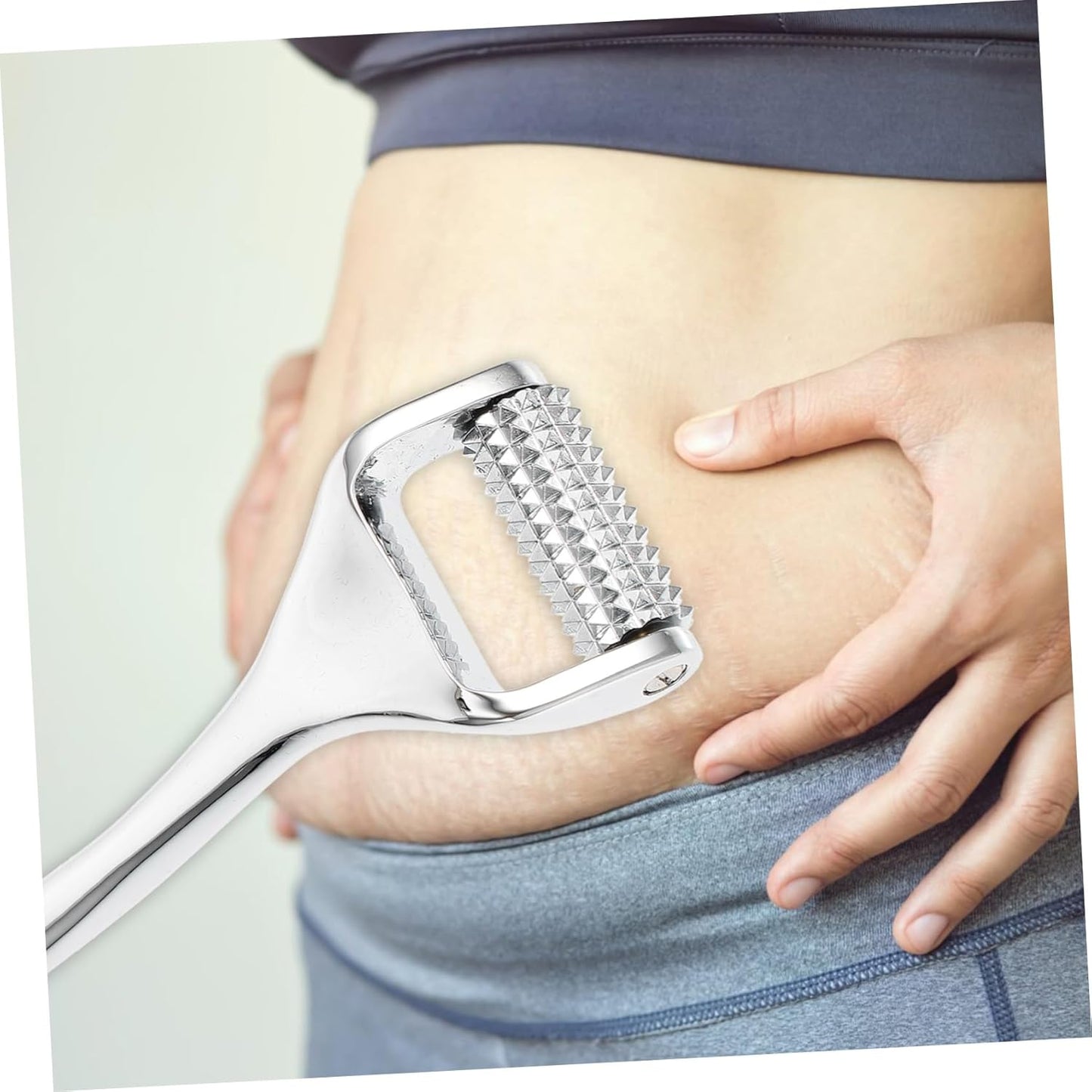 Generico 1Pc Detergente Per La Cura Della Pelle Del Viso Walker Dispositivo Di Bellezza Rimozione Delle Rughe Cura Della Pelle Massaggiatore Perno In Lega Di Zinco Argento