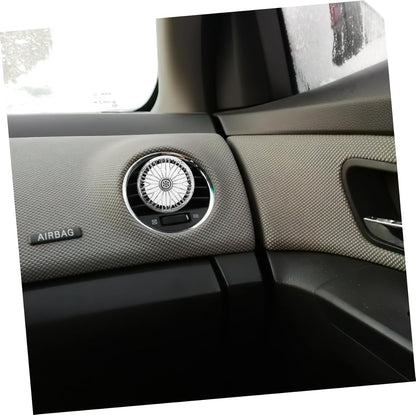 MUCKLILY Fragrance Refill for Car Vent Clips 5pcs Solid Aromatherapy Tablets Car Air Freshener Odor Control Versatile Use