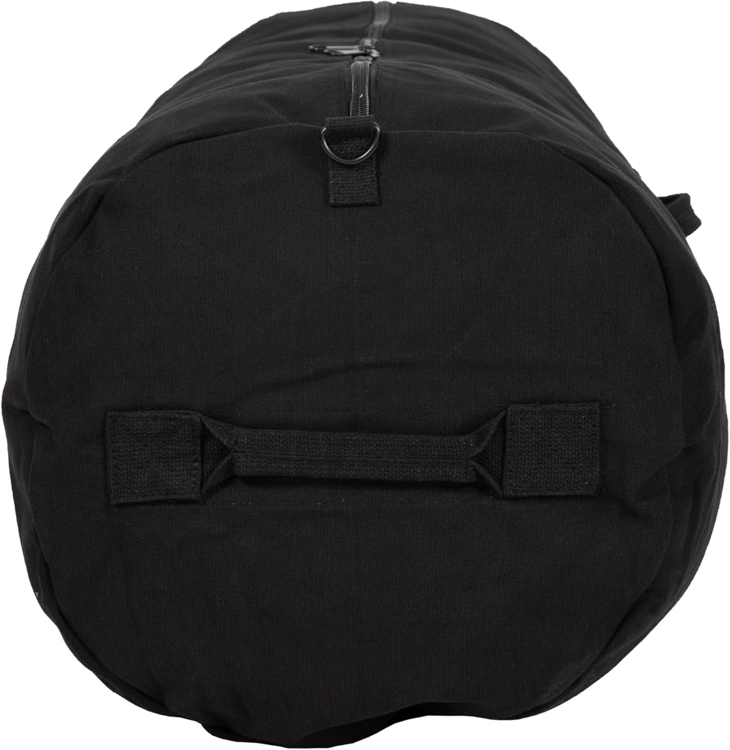 Deluxe Duffel Bag w/Zipper, Black - 42"X15"X15"