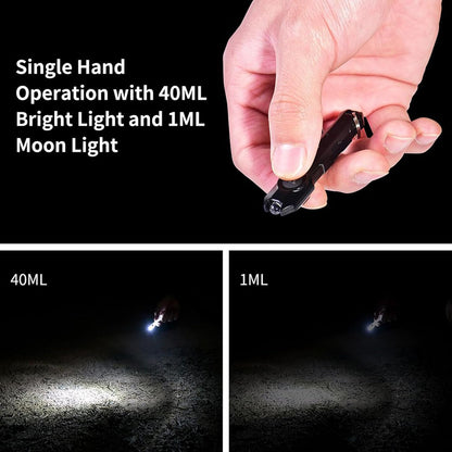 Key Chain Flashlight, Compact Outdoor Light, High Brightness Led Torch Home, Work, Travel, Survival Gear, Portable Lamp For Outside Adventures, 2.64 Inches