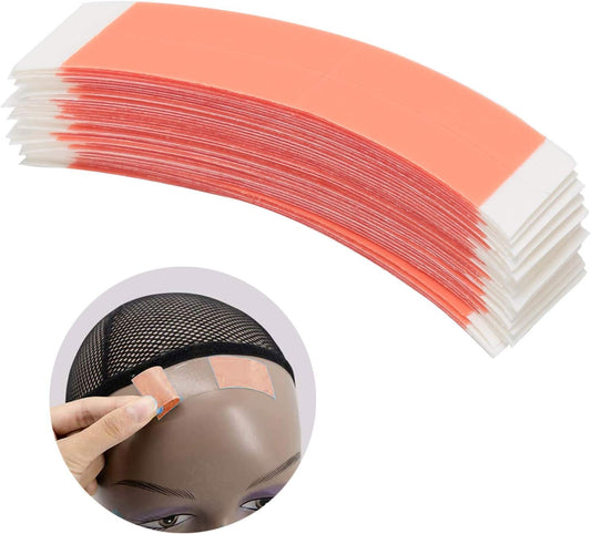 36Pcs/Bag Double Sided Wig Tape, Lace Front Wig Adhesive Tape, High Strength Adhesive Hair Tape Wigs Adhesive Tape Accessories