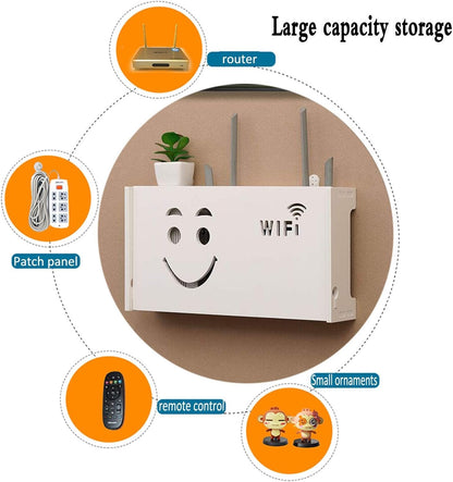 Cable Box Shelf for Wall Mounted tv-Wall Shelf Floating Under tv-for Storage Bracket Streaming Devices, Media Boxes, Speakers,Cable Boxes,TV Accessoriesand Home Decor,C