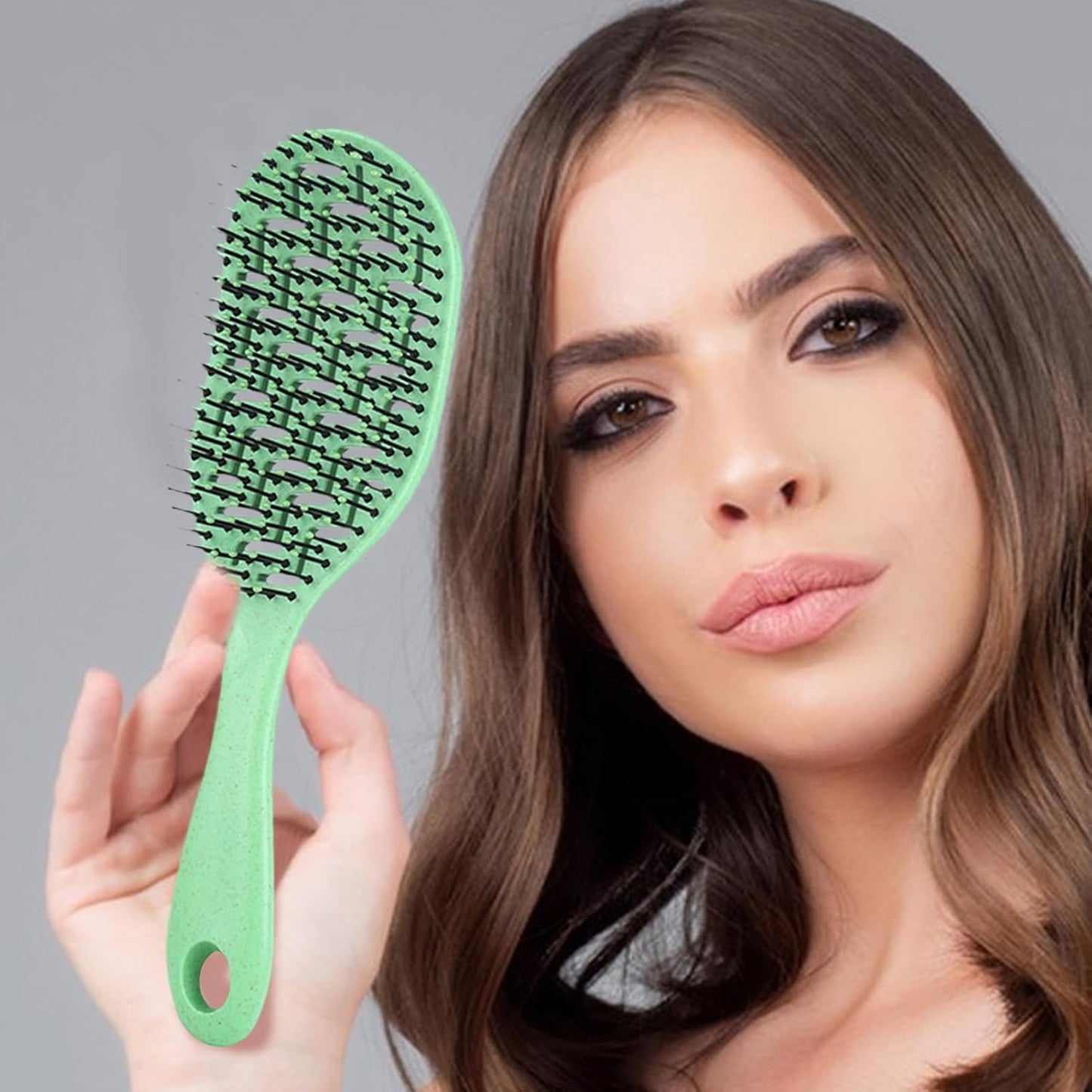 Men's Hair Brush, Paddle Scalp Massage Comb, Hair Cleaning Styling Accessory, Portable Grooming Tool for Hotel Use, Daily Care, College Dorm, Vacation, Travel, 9.4x2.8x1.2 Inches