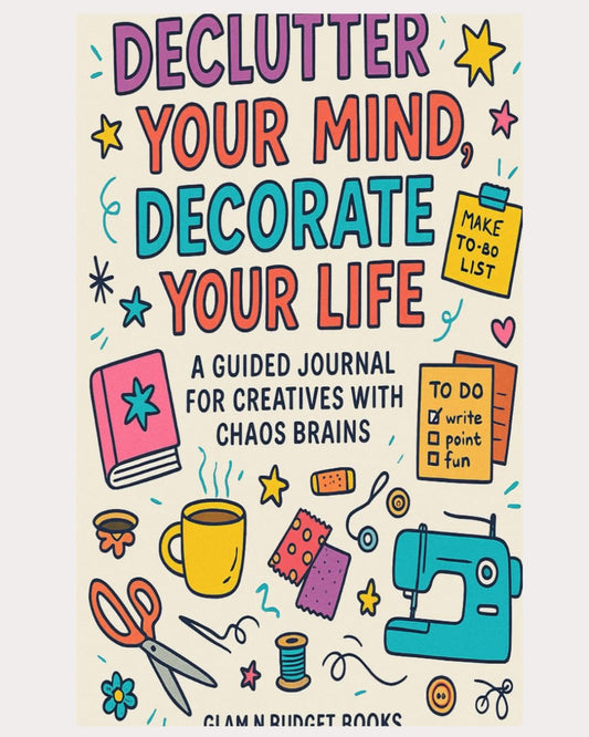Declutter Your Mind, Decorate Your Life: A Guided Journal for Creatives with Chaos Brains