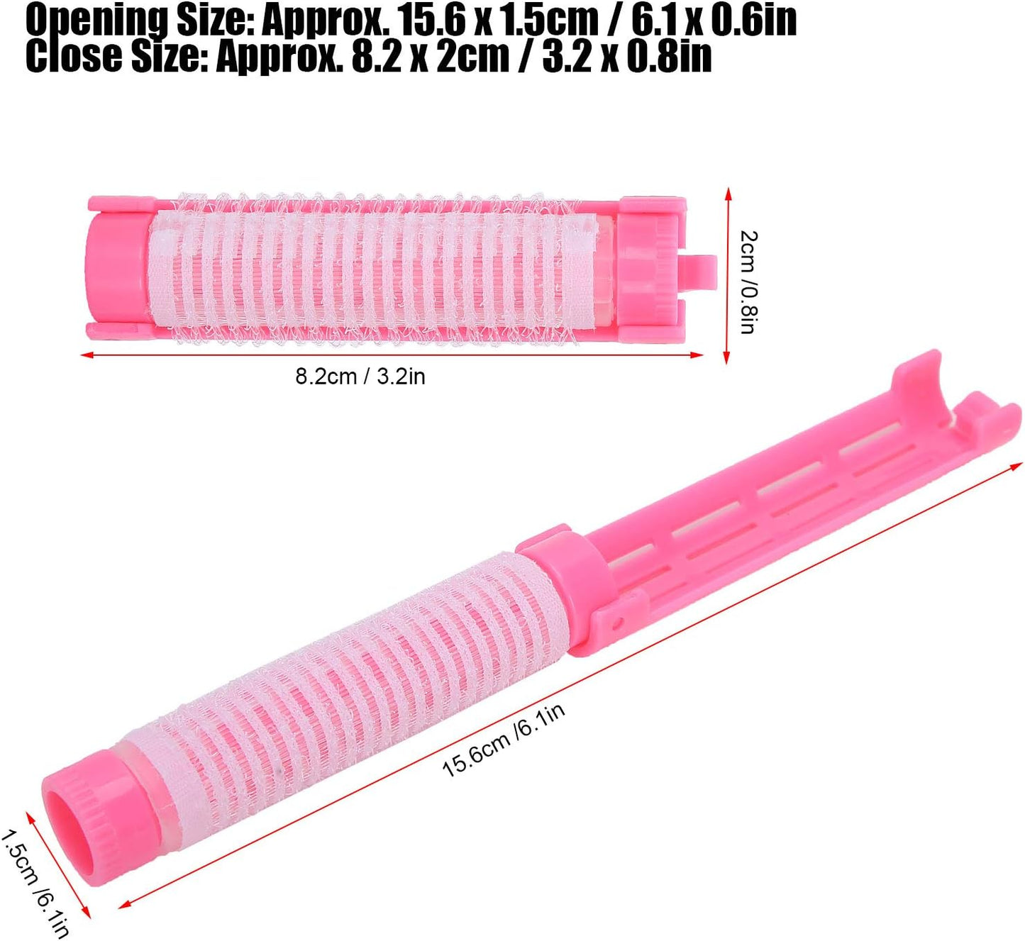 20pcs Hair Sticks, Fluffy Hair Barrel, Hair Curler, Hair Styling Tools Kit for Home Salon (01)