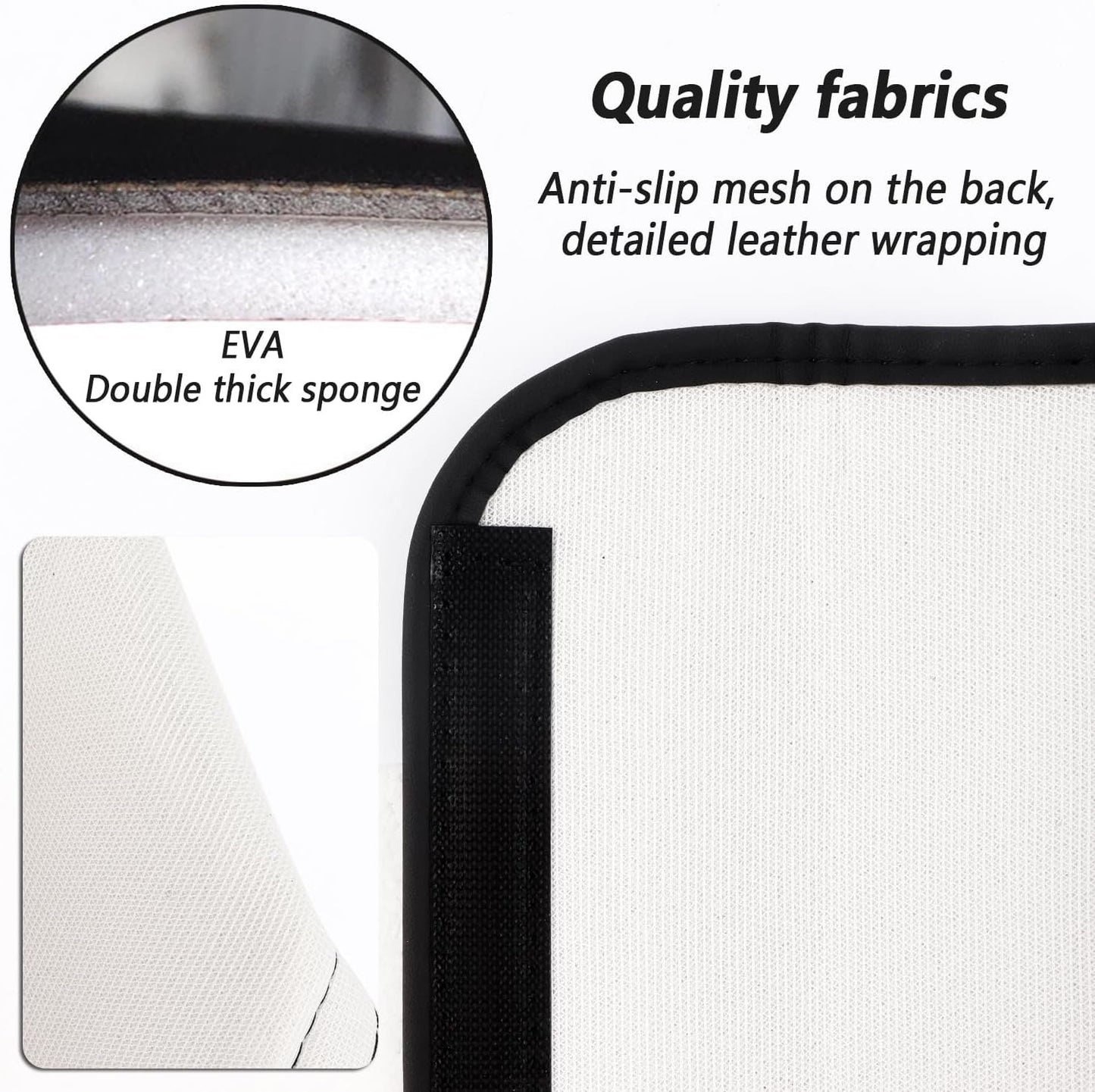 2PCS Car Seatbelt Covers,Leather Seat Belt Pad with Carbon Fiber Design for Car Decorations & Shoulder Protections,Universal Car Accessories Interior Seatbelt Cushion (Purple)