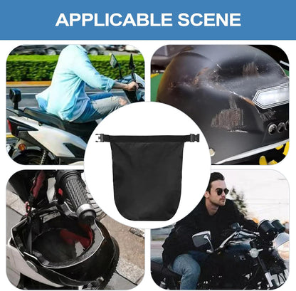 Jubepk Ski Helmet Bag, Waterproof Riding Gears Pouch, UV Resistant Helmet With Combination Lock For Hiking, Camping, Outdoor, Commuting, Adventure, Travel, Sports Equipment