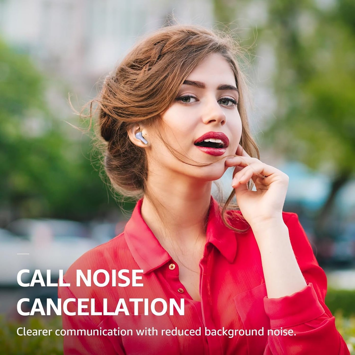 TOZO New E2 Wireless Earbuds with Call Noise Cancellation,App Customize 32 EQs,10mm Drivers with Powerful Bass,30H Playtime,2 Mics for Clear Calls,Bluetooth 5.3 Headphones,Comfort Fit in-Ear Headset
