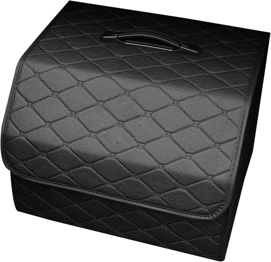 Kuehssn Foldable Car Trunk Storage Box - Car Trunk Storage Organizer | Foldable Car Storage Bag with Handle, Organization Container, Car Organizer and Storage for