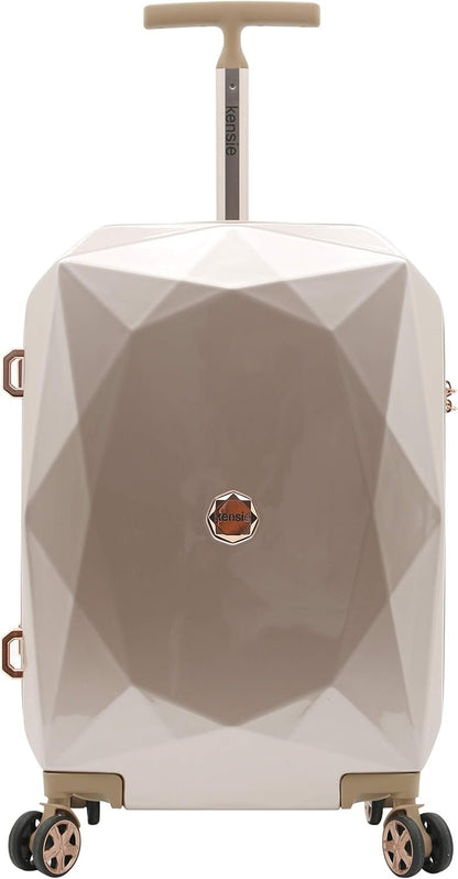 kensie Unisex-Adult Gemstone Luggage Set Luggage Set