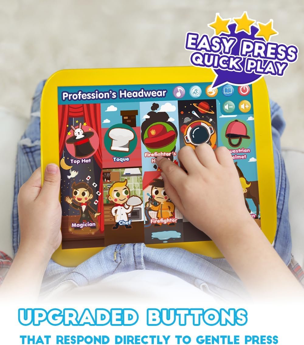 Best Learning INNO PAD Smart Fun Lessons - Educational Tablet Toy to Learn The Alphabet, Numbers, Colours, Shapes, Animals, Transport for Toddlers Aged 2 to 5 Years | Ideal Birthday Gift