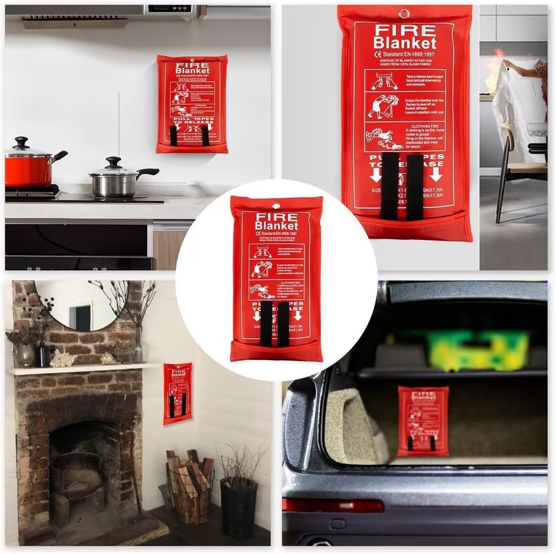 Emergency Fire Blanket, Fire Supression Blanket, Fire Blanket Fiberglass, Fire Flanket