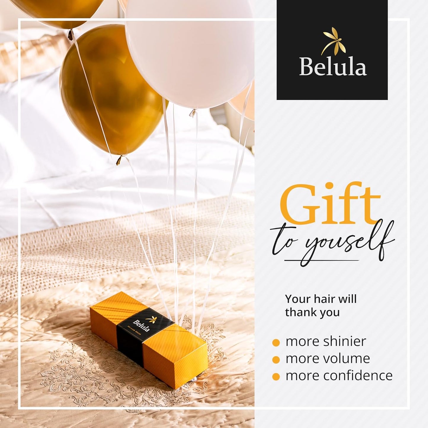 Belula 100% Boar Bristle Hairbrush Set. Soft Natural Bristles for Thin and Fine Hair. Restore Shine And Texture. Wooden Comb, Travel Bag and Spa Headband Included!