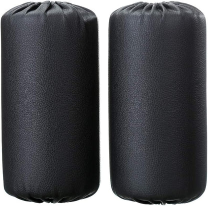 GR8FLEX Foam Foot Pads Rollers Set of 2 (7"x3.5"x20mm) for Home Gym Exercise Machines Equipments Replacements with 1 Inch Rod